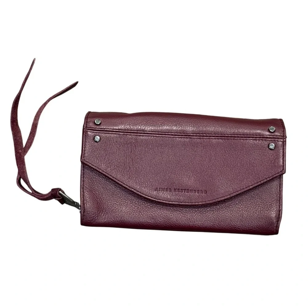 Aimee Kestenberg Delancey‎ Wallet On a Chain-Crossbody bag Oxblood/Burgundy